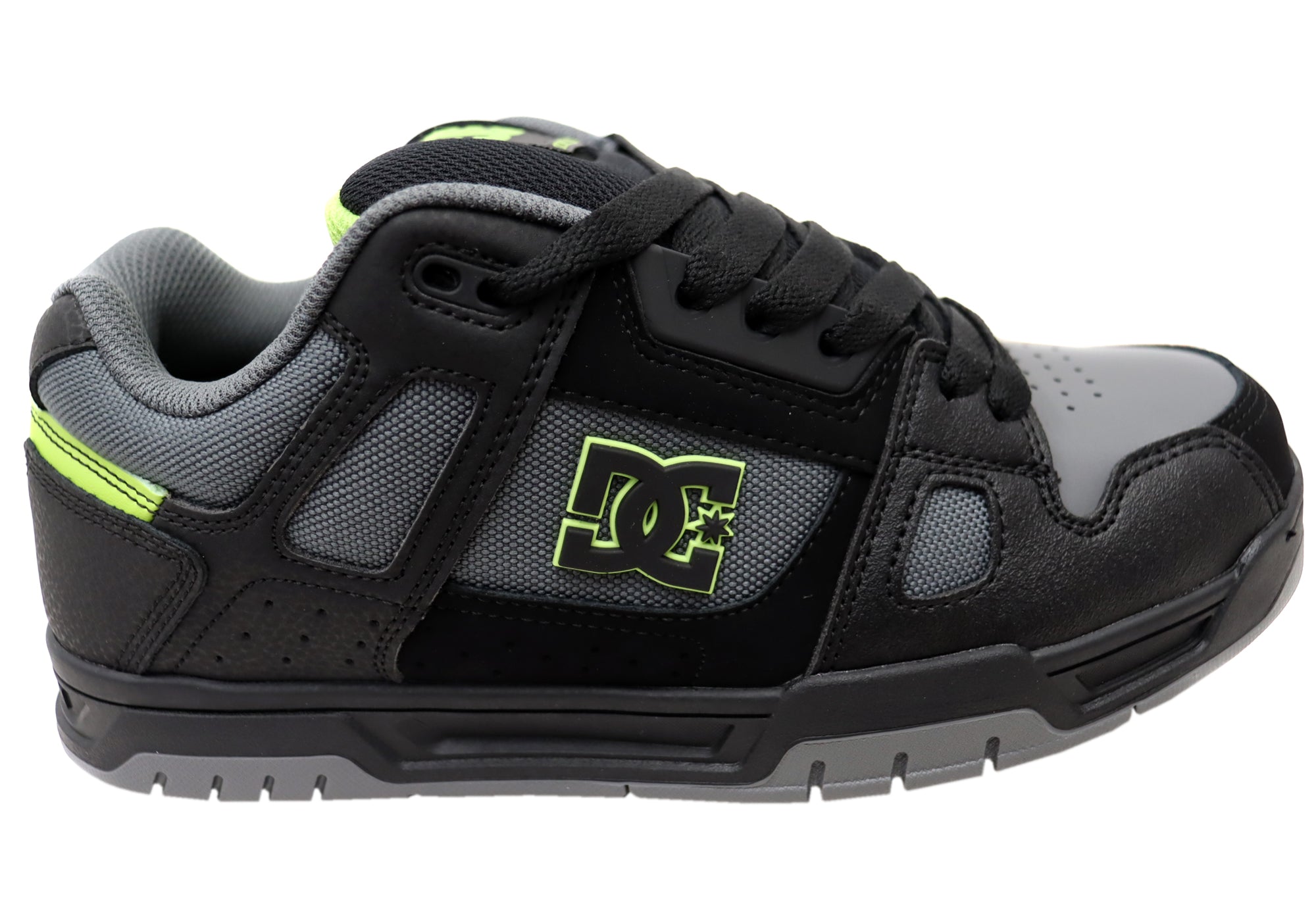 Black Grey Lime
