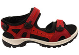 ECCO Womens Offroad Comfortable Leather Adjustable Sandals