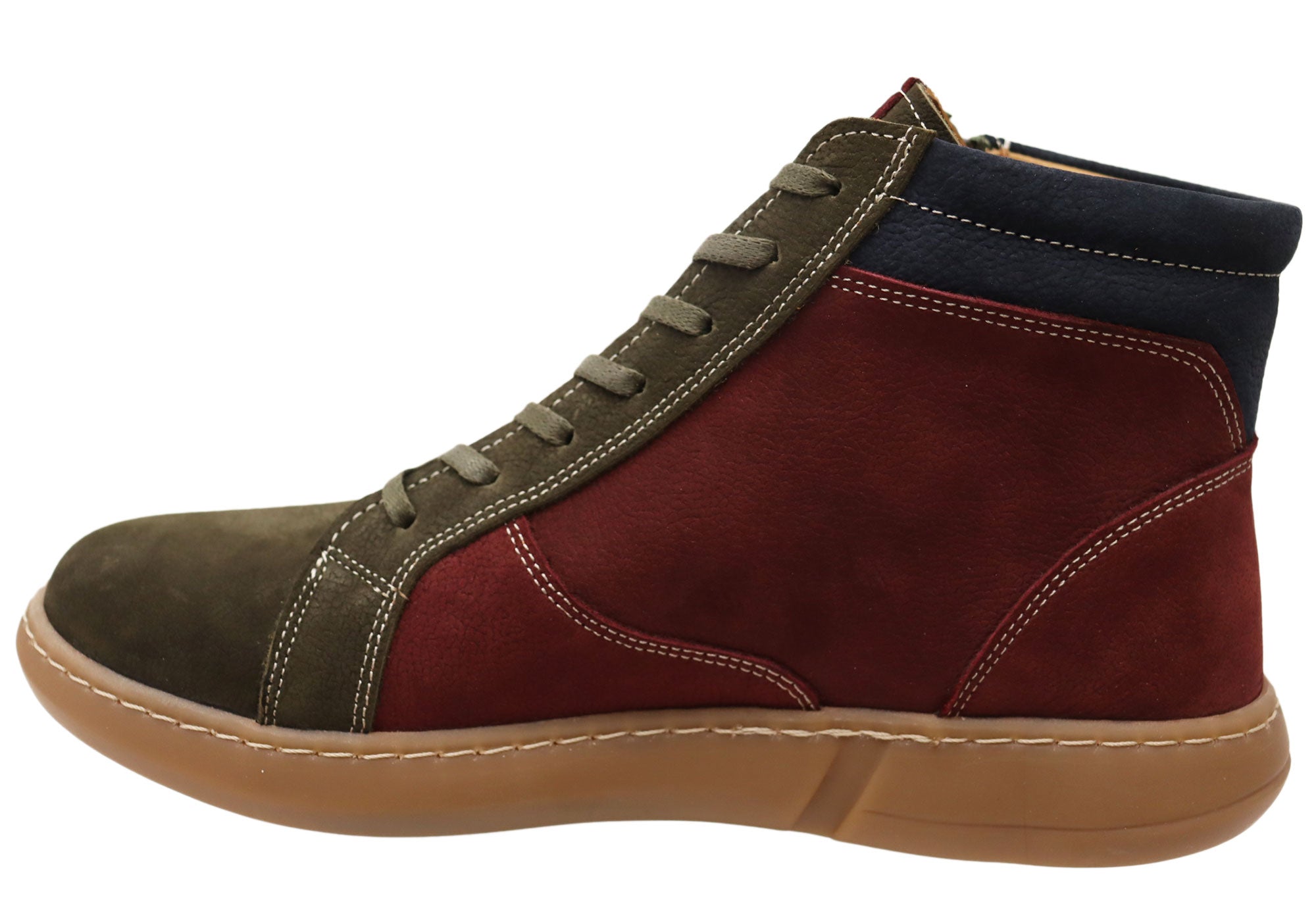 Khaki Nubuck Multi