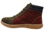 Cabello Comfort Willora Womens Comfort Leather European Ankle Boots