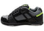 DC Shoes Mens Stag Comfortable Leather Shoes Black Grey Lime