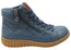 Cabello Comfort Reagan Womens Comfortable Leather European Ankle Boots