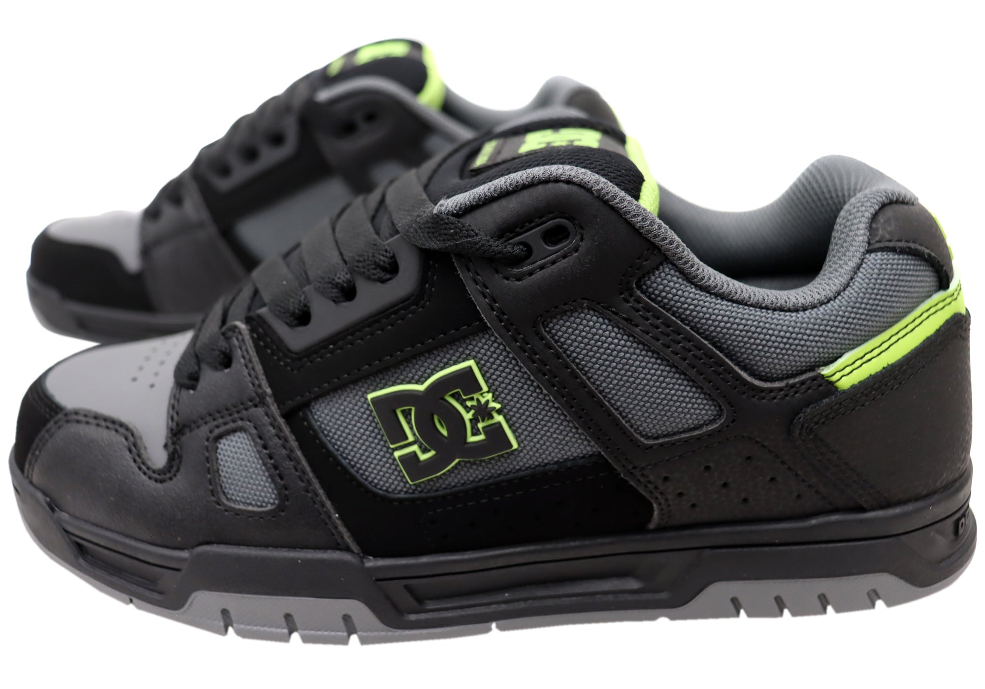Black Grey Lime