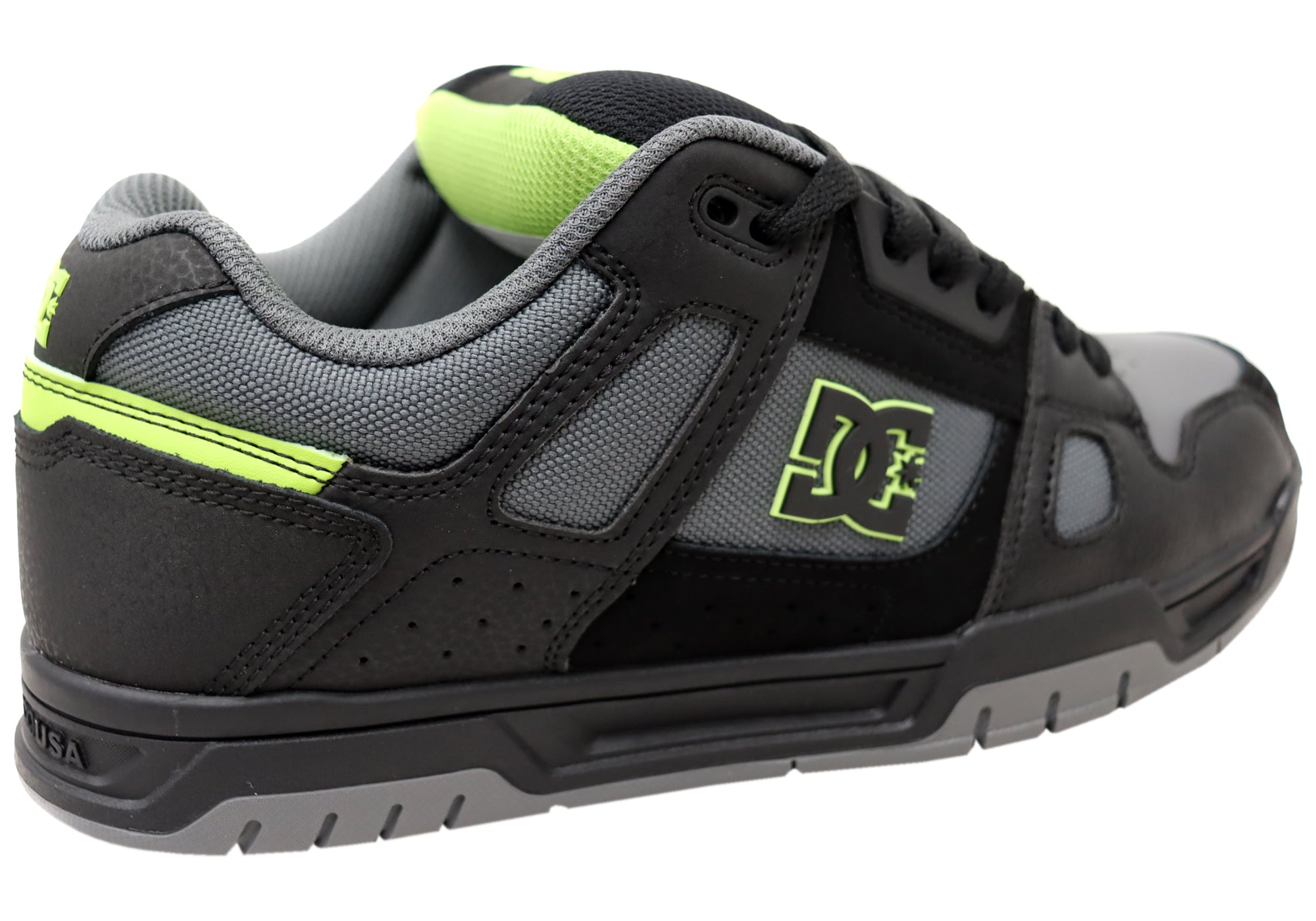 Black Grey Lime