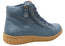Cabello Comfort Reagan Womens Comfortable Leather European Ankle Boots
