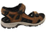 ECCO Mens Offroad Comfortable Leather Adjustable Sandals