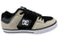DC Shoes Mens Comfortable Leather Pure Lace Up Shoes Black Grey Brown