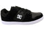 DC Shoes Mens Cure Comfortable Leather Lace Up Shoes Black