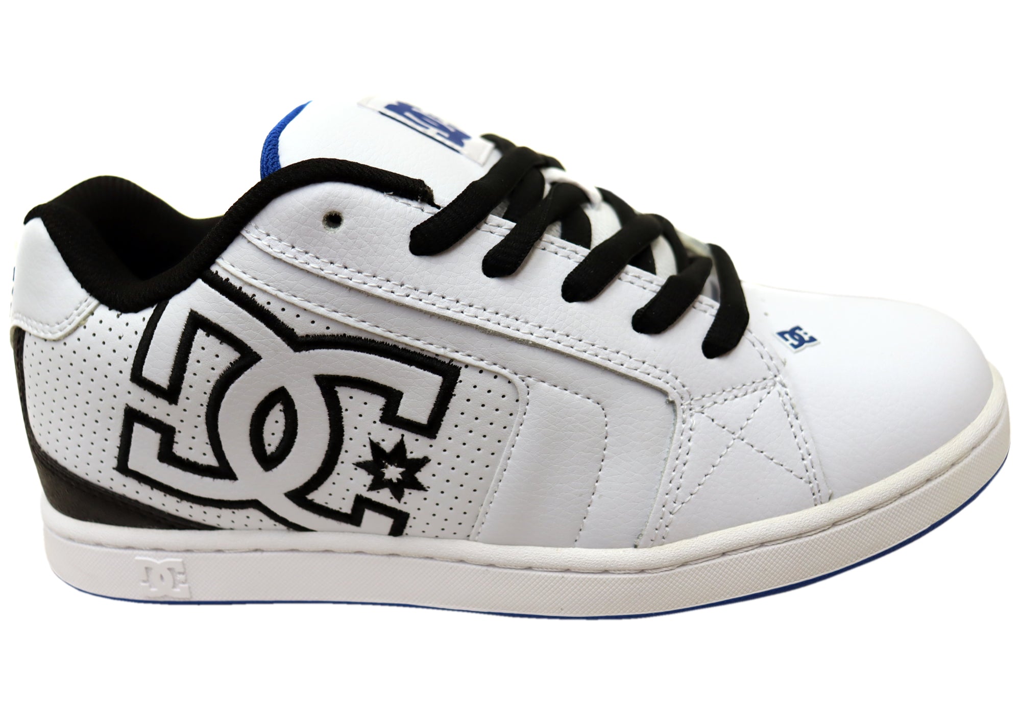  White Black Blue