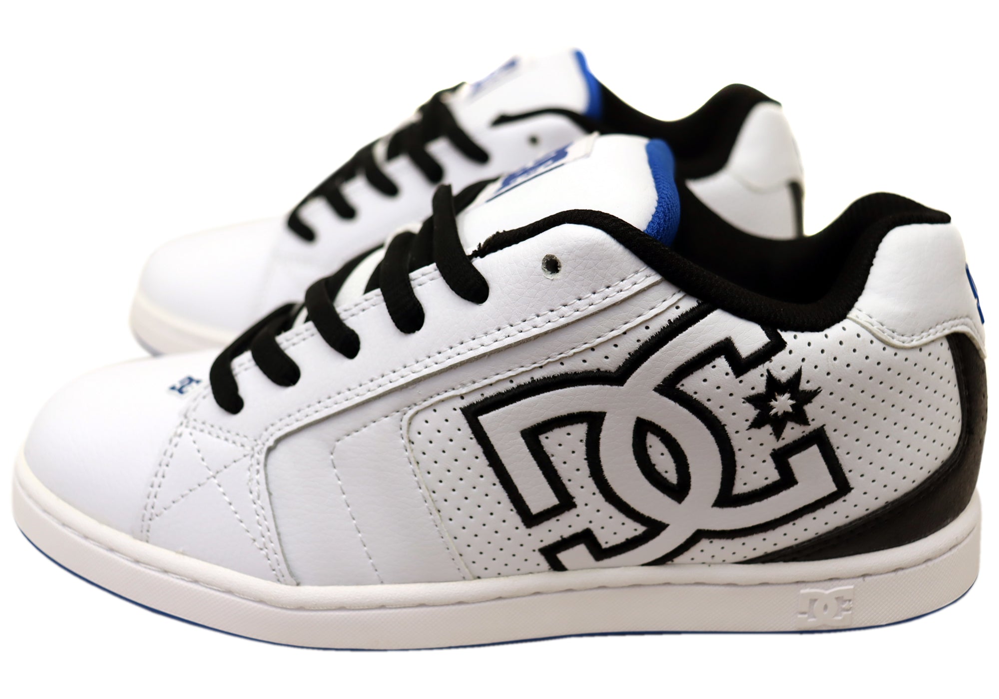 White Black Blue