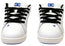 DC Shoes Mens Comfortable Leather Net Shoes White Black Blue