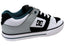 DC Shoes Mens Comfortable Leather Pure Lace Up Shoes New Teal White