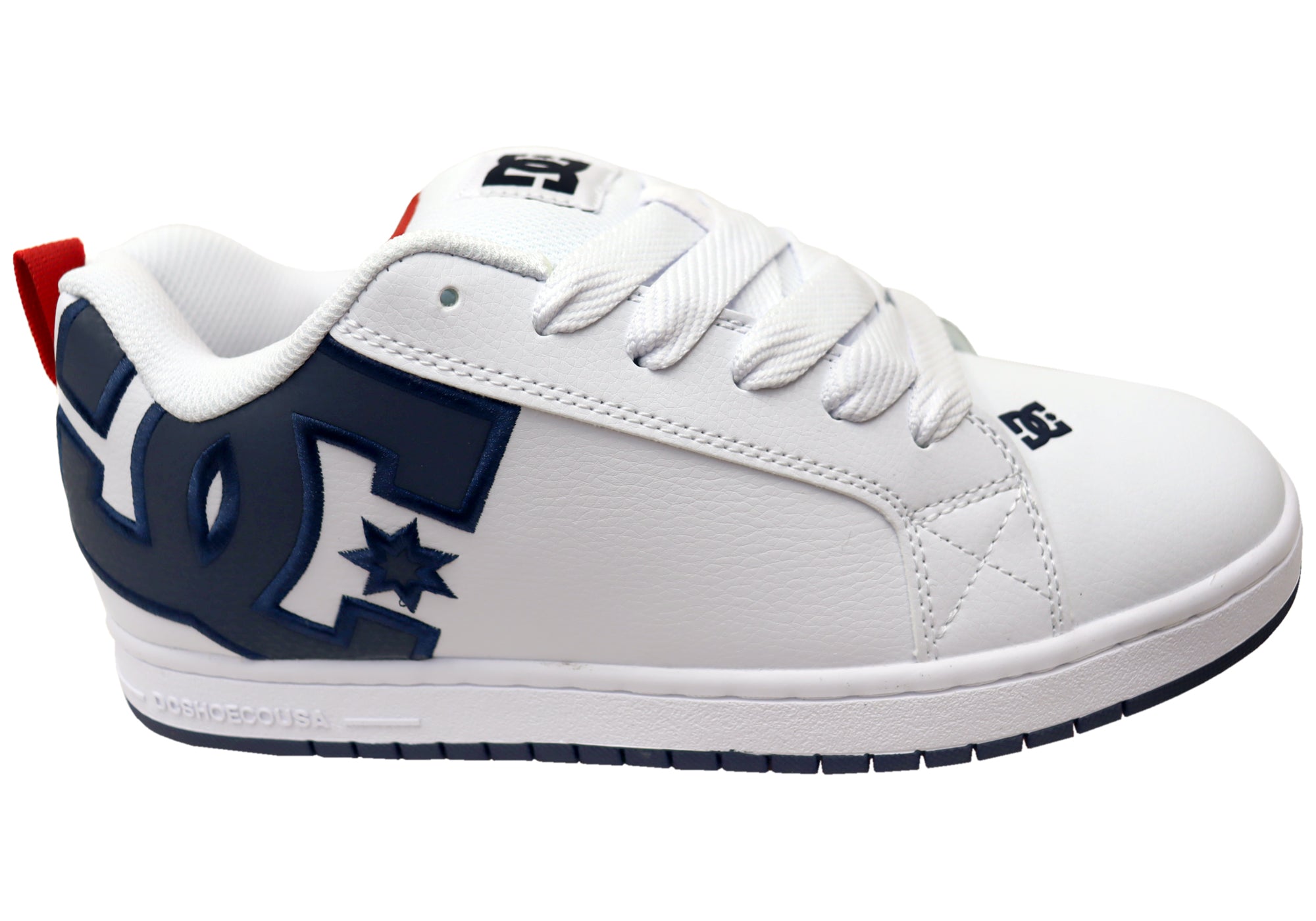 White Navy Red