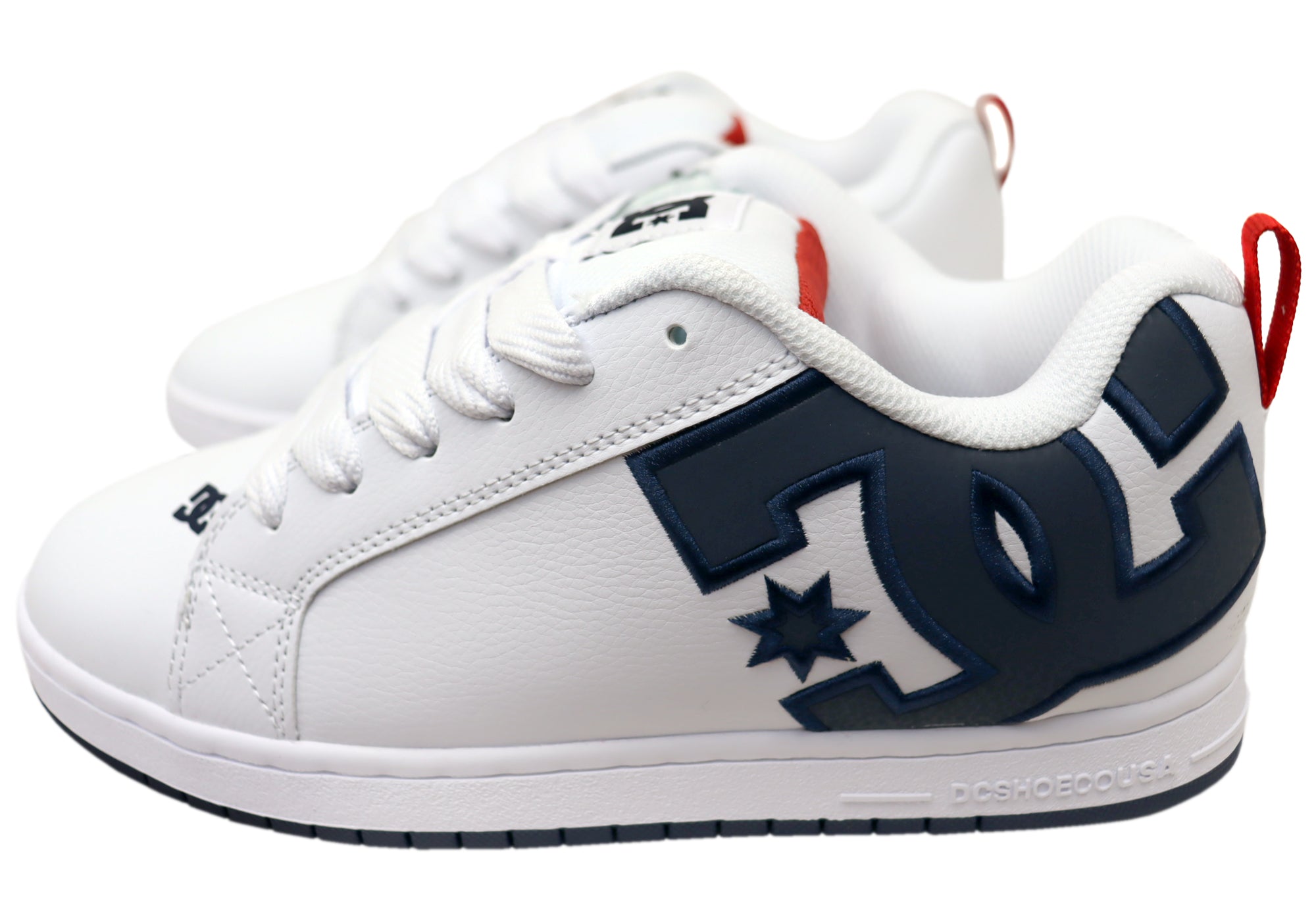 White Navy Red