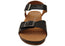 Scholl Orthaheel Jacinta Womens Comfortable Leather Wedge Sandals