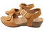 Scholl Orthaheel Jacinta Womens Comfortable Leather Wedge Sandals
