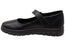 Orizonte Marley Womens European Leather Mary Jane Comfortable Shoes