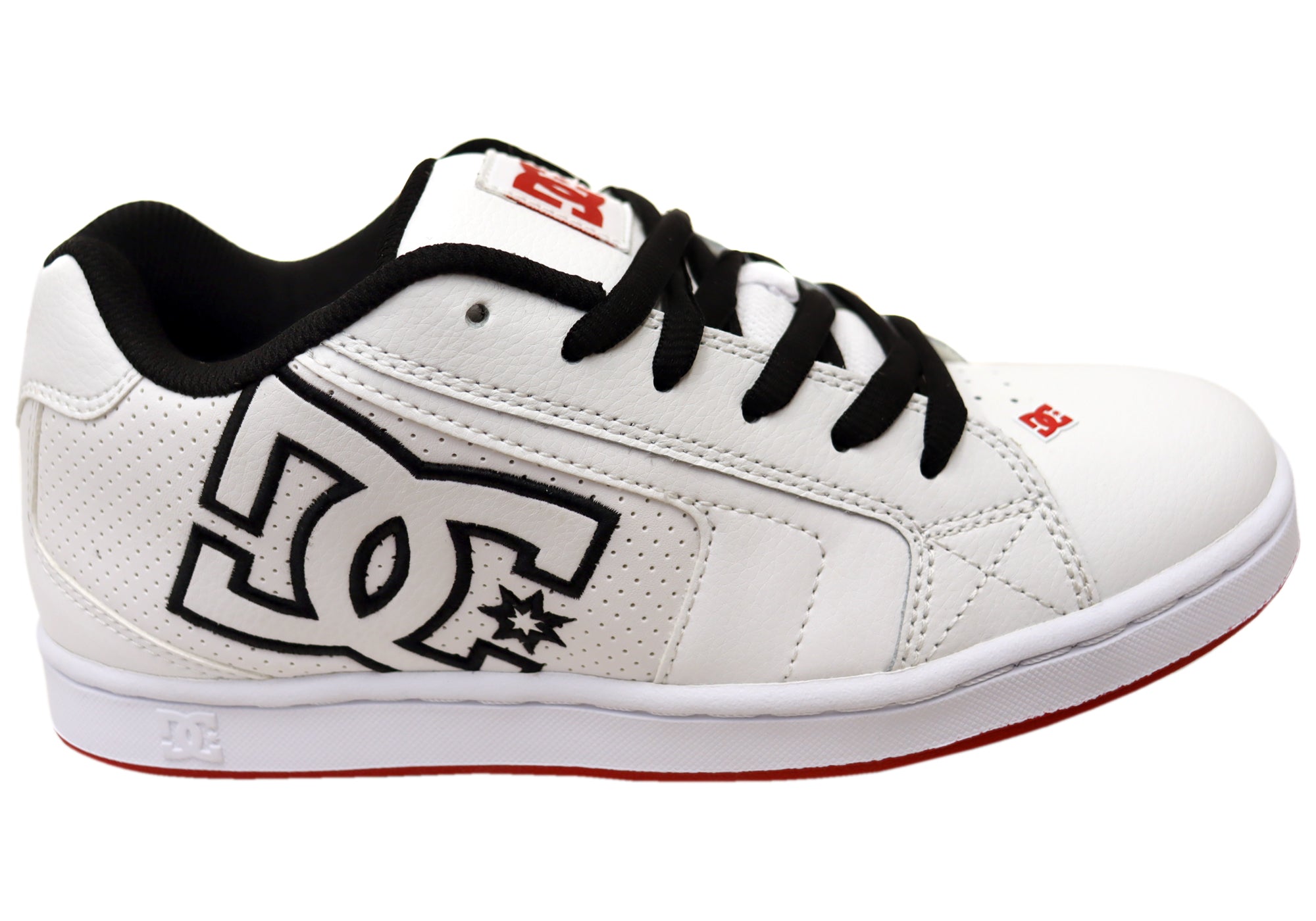 White Black Athletic Red