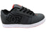 DC Shoes Mens Comfortable Leather Net Shoes Grey Black Red