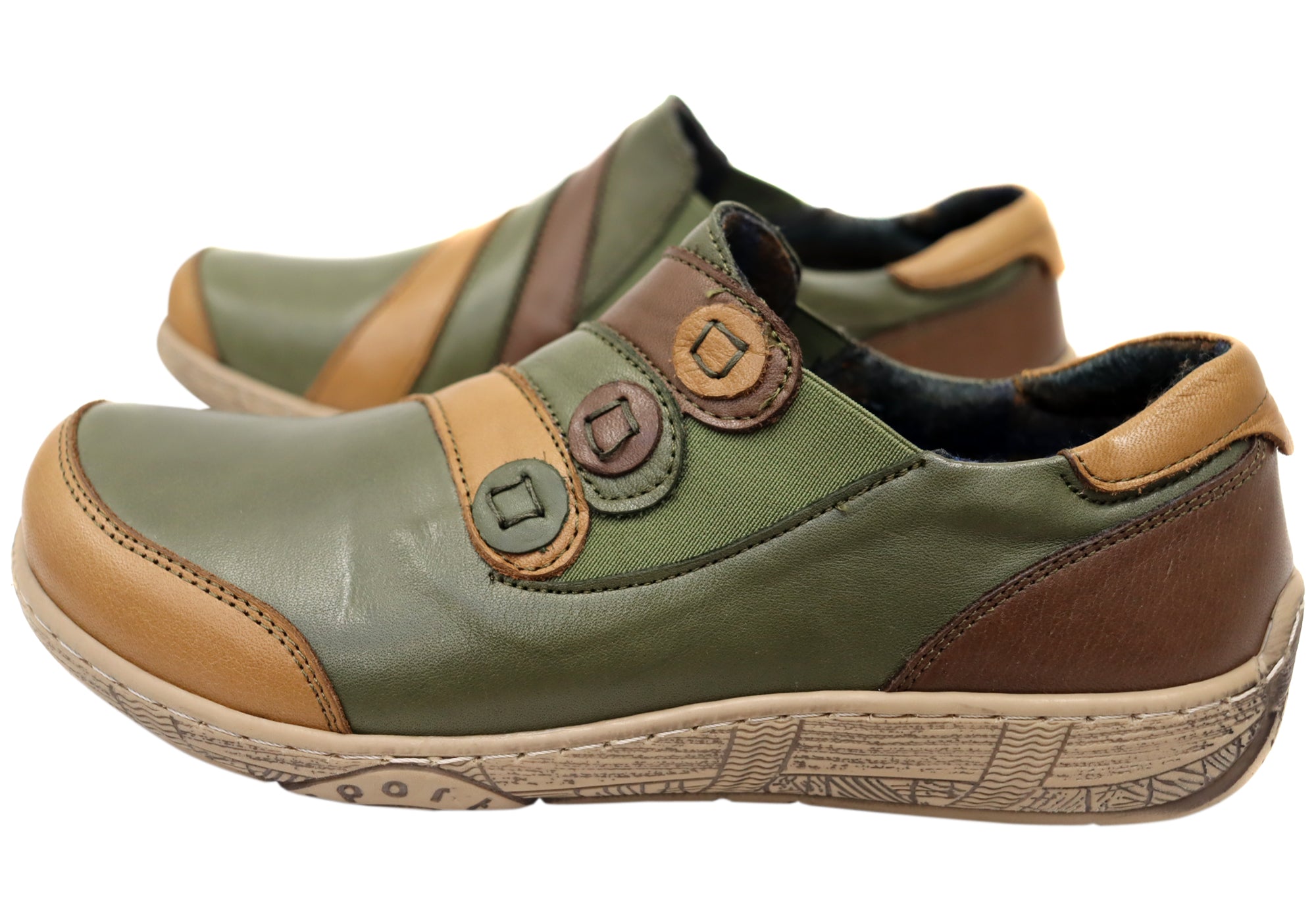 Khaki Tan Multi