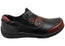 Orizonte Mosley Womens European Leather Slip On Comfortable Shoes