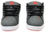 DC Shoes Mens Comfortable Leather Net Shoes Grey Black Red