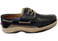 Sperry Mens Billfish Comfortable Wide Width Leather Boat Shoes
