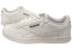 Reebok Court Advance Womens Comfortable White Lace Up Sneakers