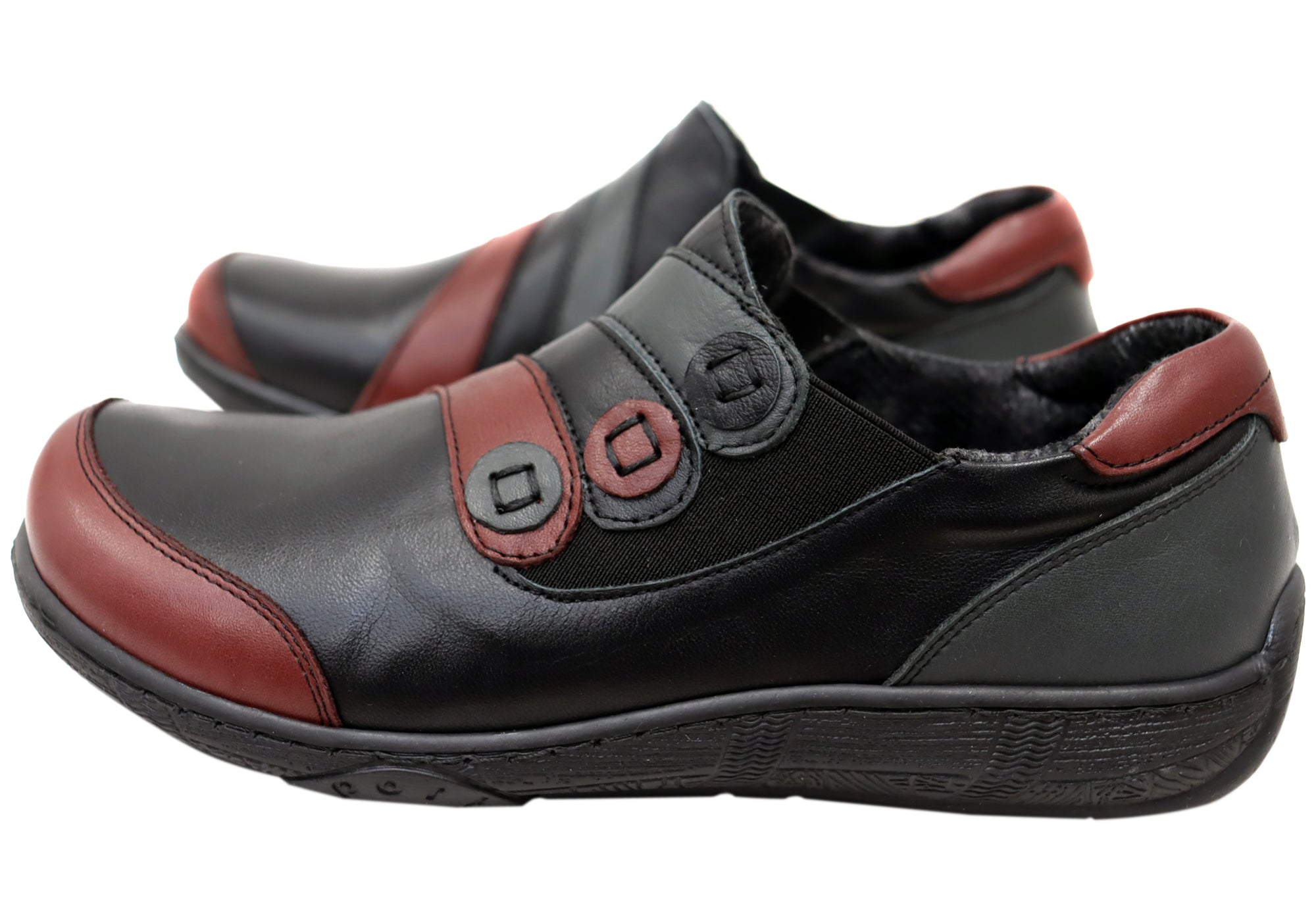 Black Burgundy Multi