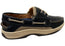 Sperry Mens Billfish Comfortable Wide Width Leather Boat Shoes