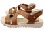Comfortflex Posey Womens Leather Sandals With Comfortable Footbed