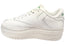 Reebok Club C Extra Womens Leather Comfortable Platform Sneakers
