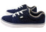 DC Shoes Mens Comfortable Tonik Leather Lace Up Shoes Navy White