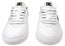 DC Shoes Mens Comfortable Teknic Leather Lace Up Shoes White Black