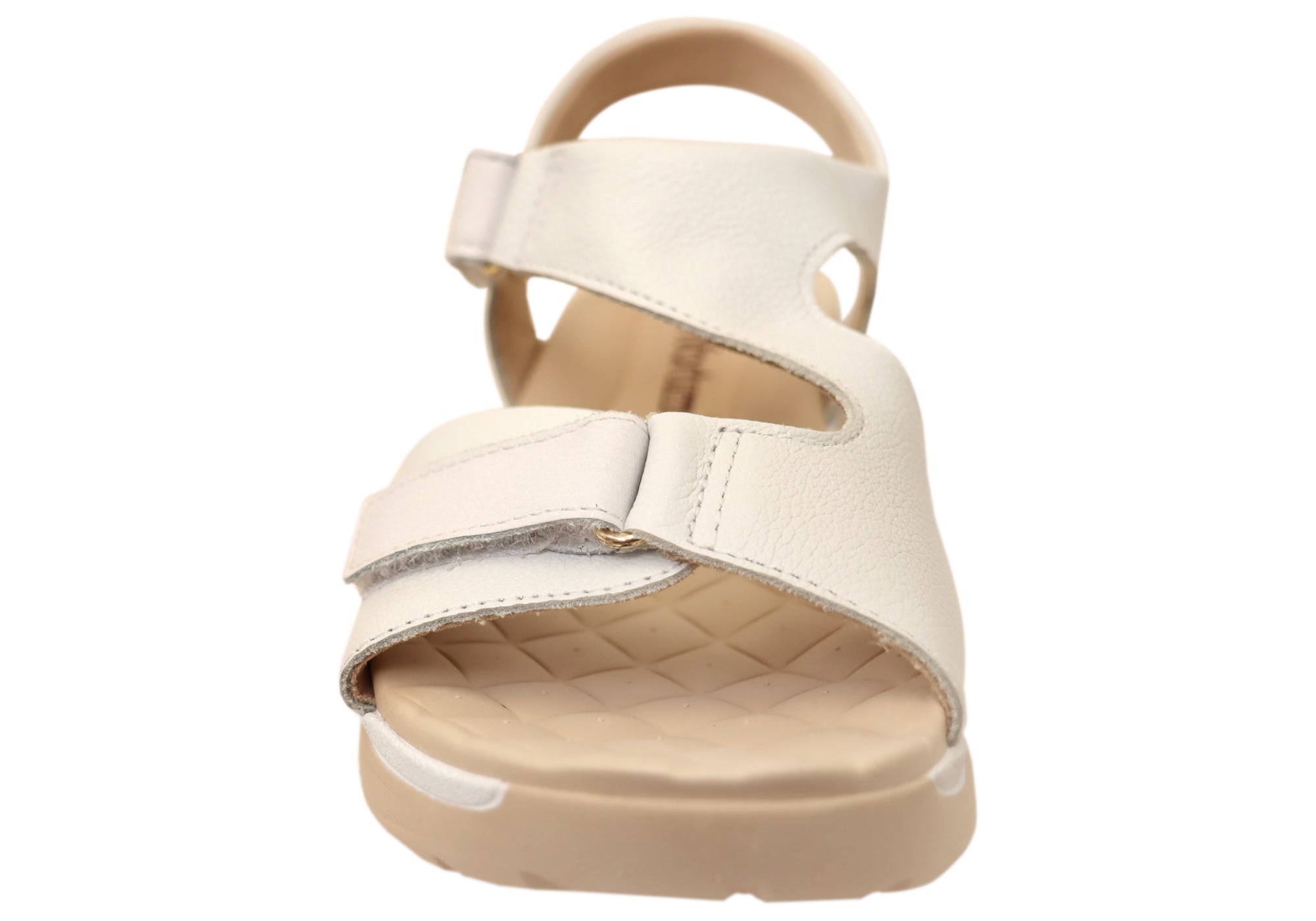Comfortflex Darla Womens Leather Sandals With Comfortable Footbed