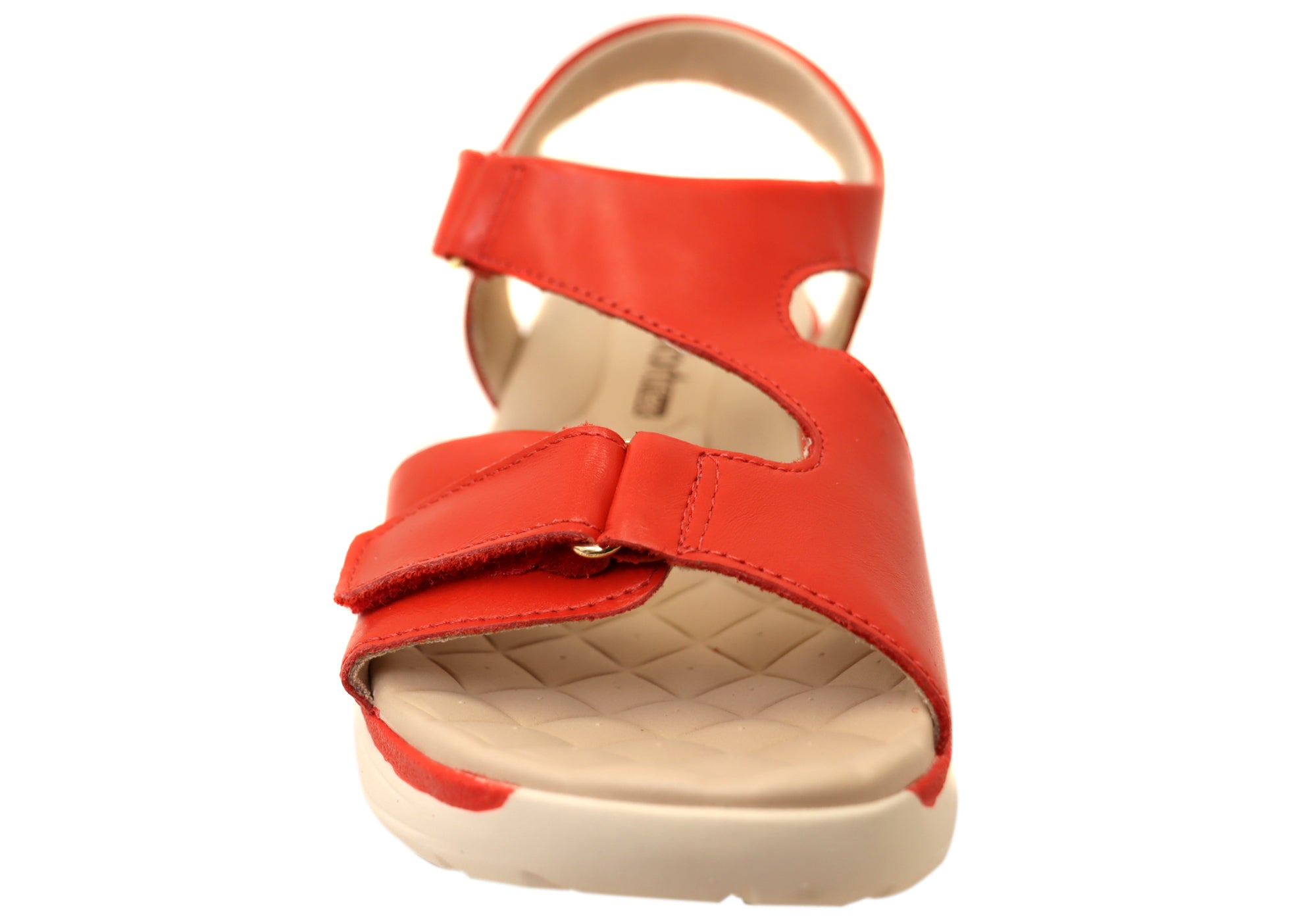 Comfortflex Darla Womens Leather Sandals With Comfortable Footbed