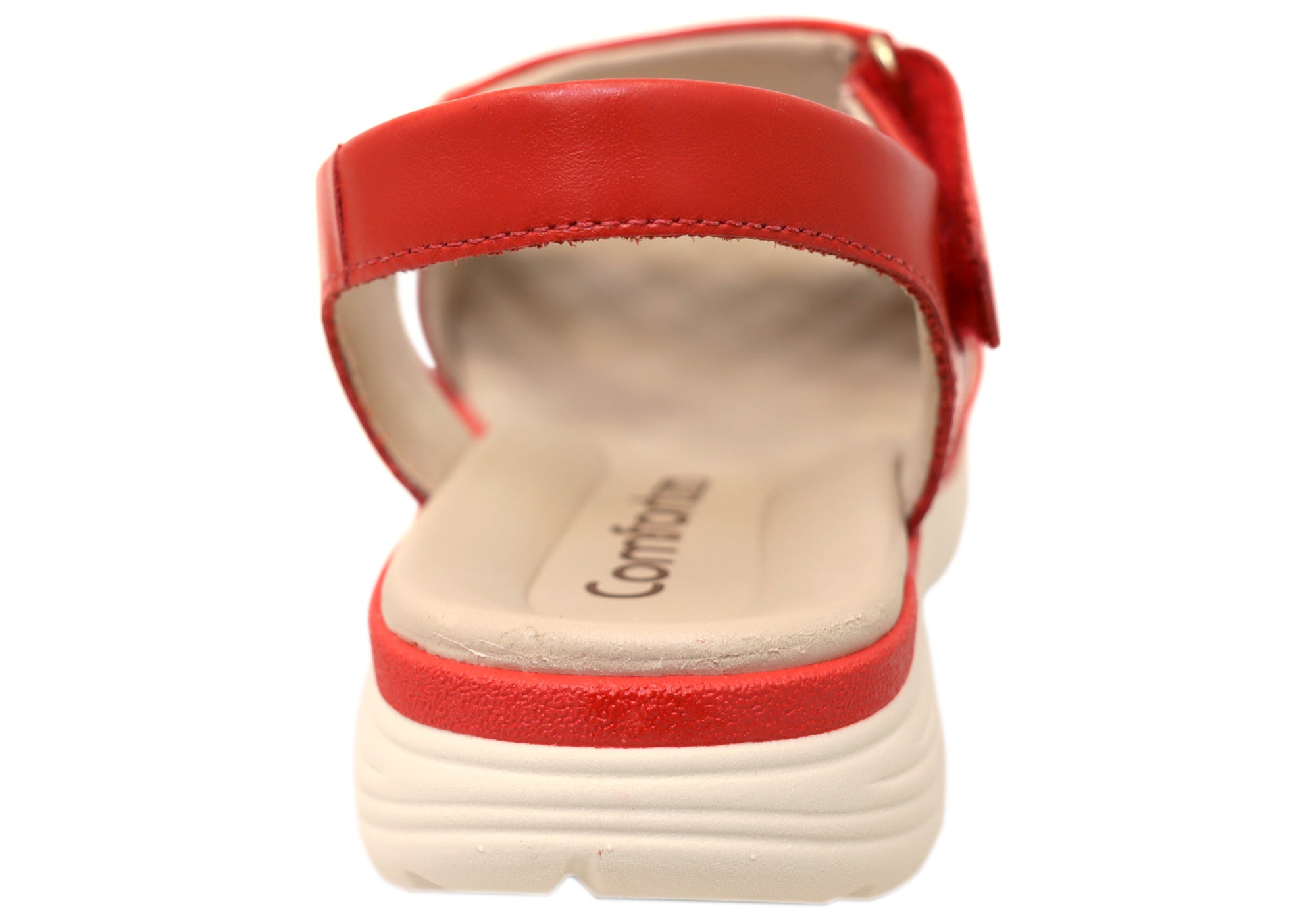 Comfortflex Darla Womens Leather Sandals With Comfortable Footbed