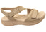 Comfortflex Darla Womens Leather Sandals With Comfortable Footbed