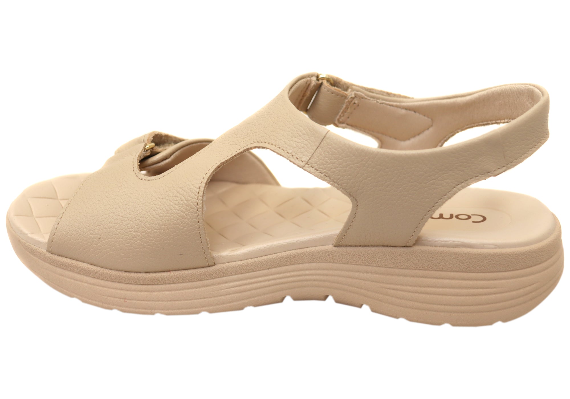 Comfortflex Darla Womens Leather Sandals With Comfortable Footbed