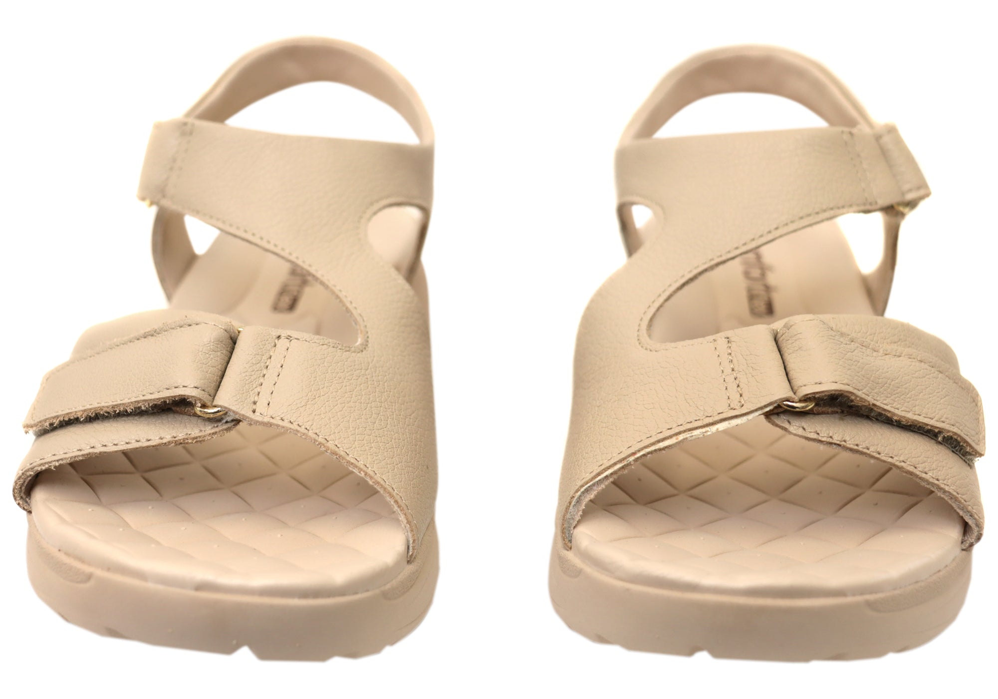 Comfortflex Darla Womens Leather Sandals With Comfortable Footbed