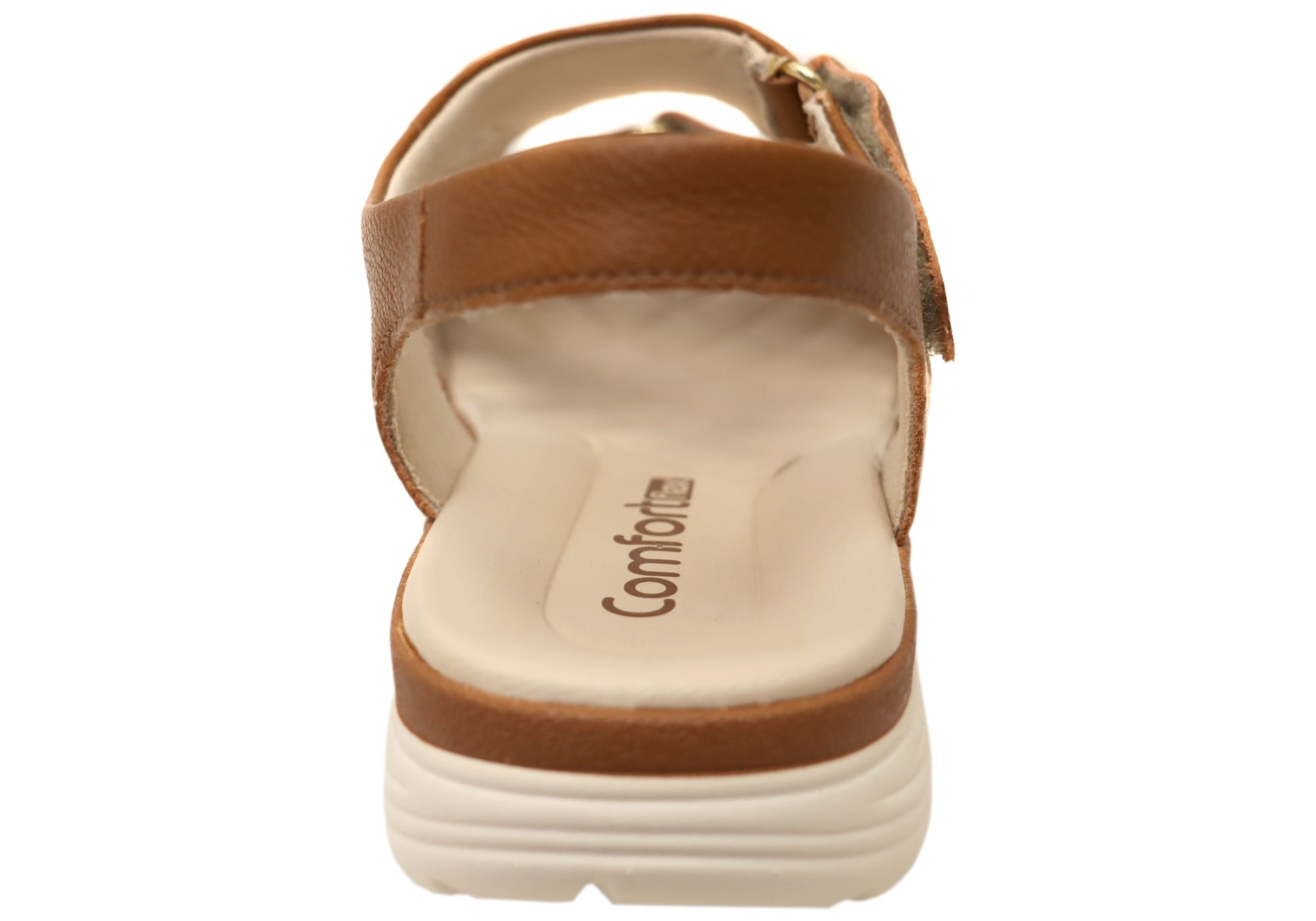 Comfortflex Darla Womens Leather Sandals With Comfortable Footbed