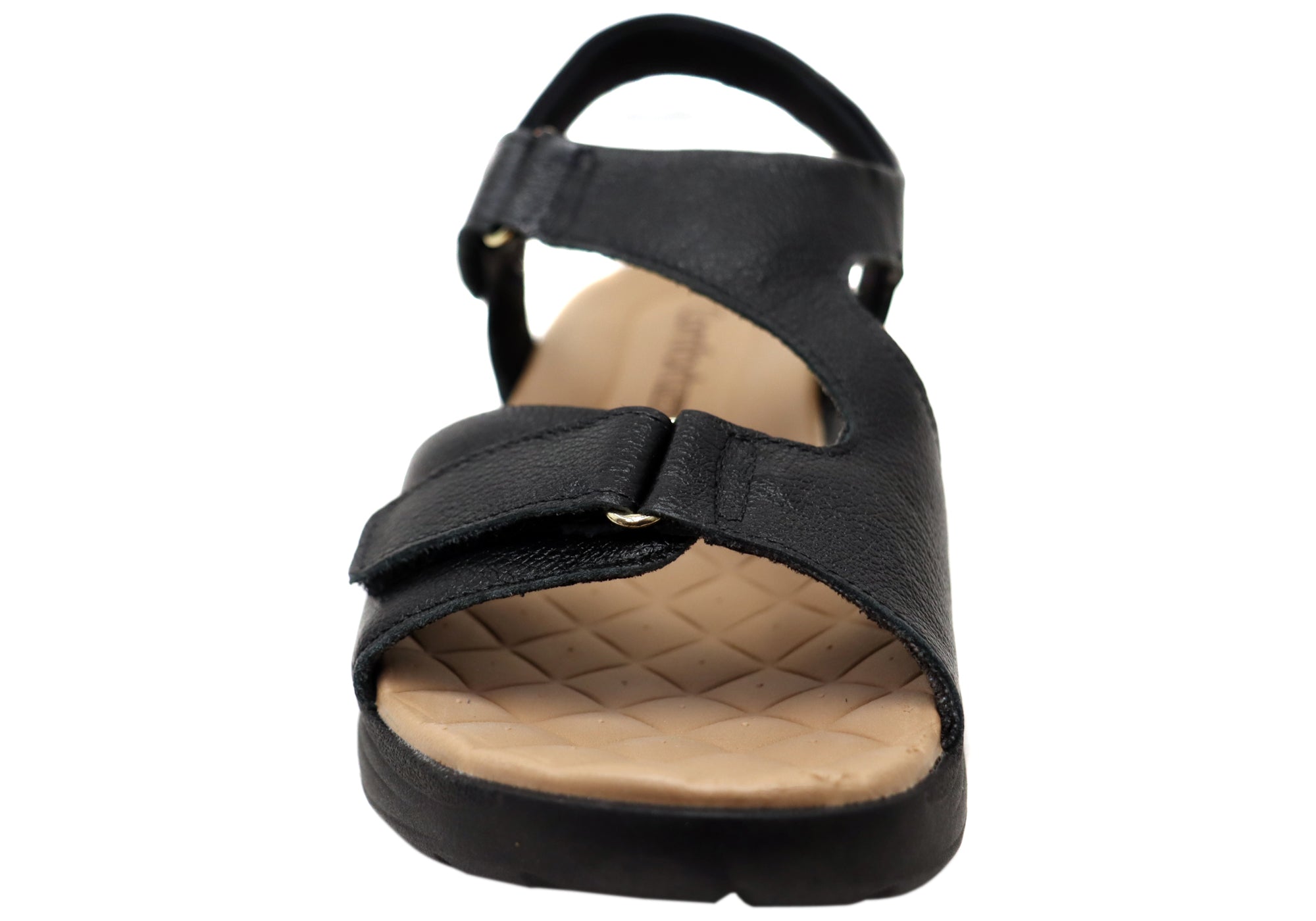 Comfortflex Darla Womens Leather Sandals With Comfortable Footbed