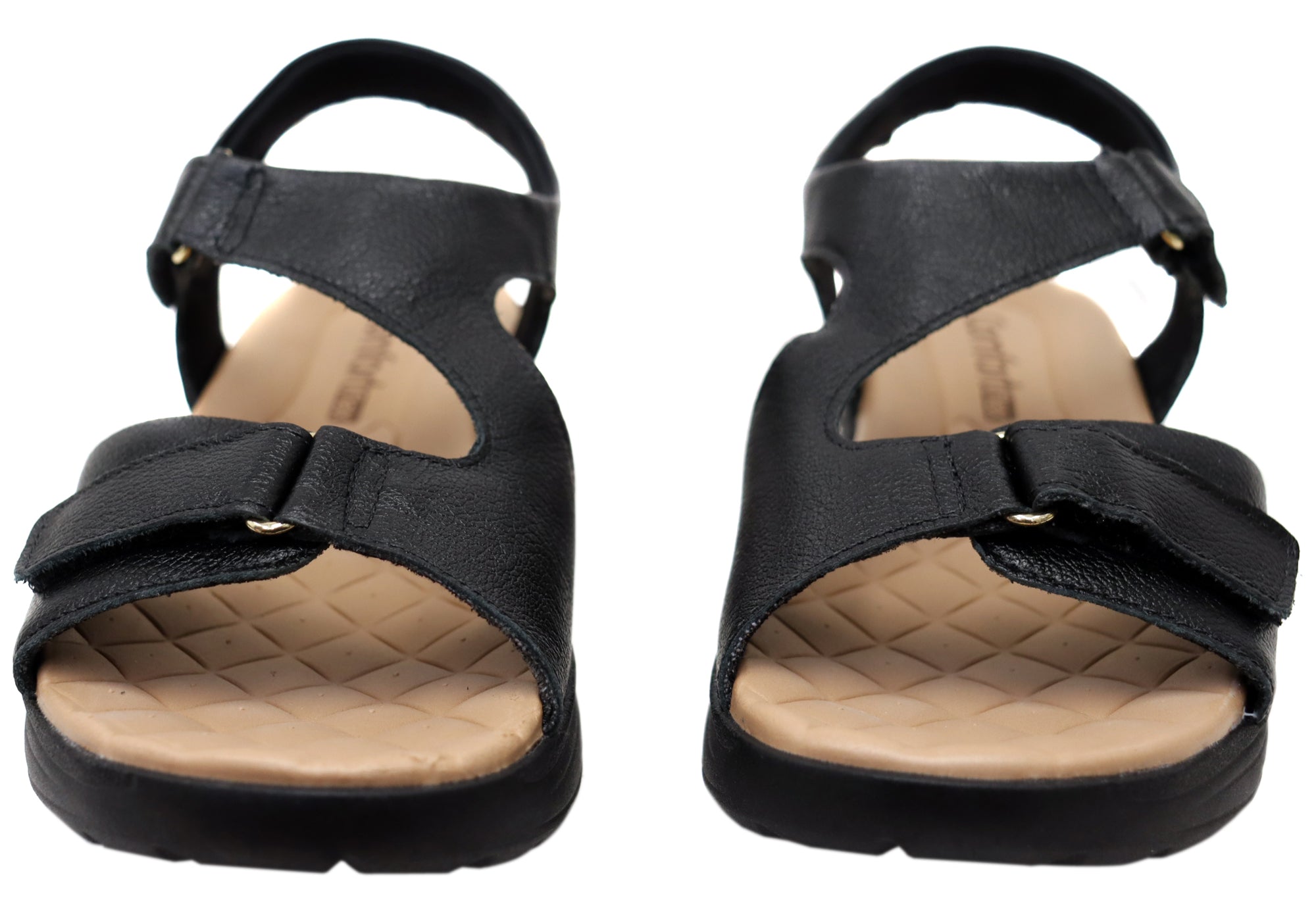 Comfortflex Darla Womens Leather Sandals With Comfortable Footbed