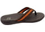 Scholl Orthaheel Whack Mens Supportive Comfortable Thongs