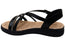Comfortflex Beatrix Womens Strappy Sandals With Comfortable Footbed