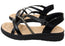 Comfortflex Beatrix Womens Strappy Sandals With Comfortable Footbed