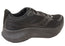 Saucony Womens Tide 2 Comfortable Athletic Shoes Triple Black