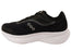 Saucony Womens Cohesion 18 Wide Fit Comfort Athletic Shoes Black Cameo