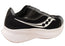 Saucony Womens Cohesion 18 Wide Fit Comfort Athletic Shoes Black Cameo