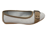 Bellissimo Saxona Womens Soft Leather Comfortable Flats